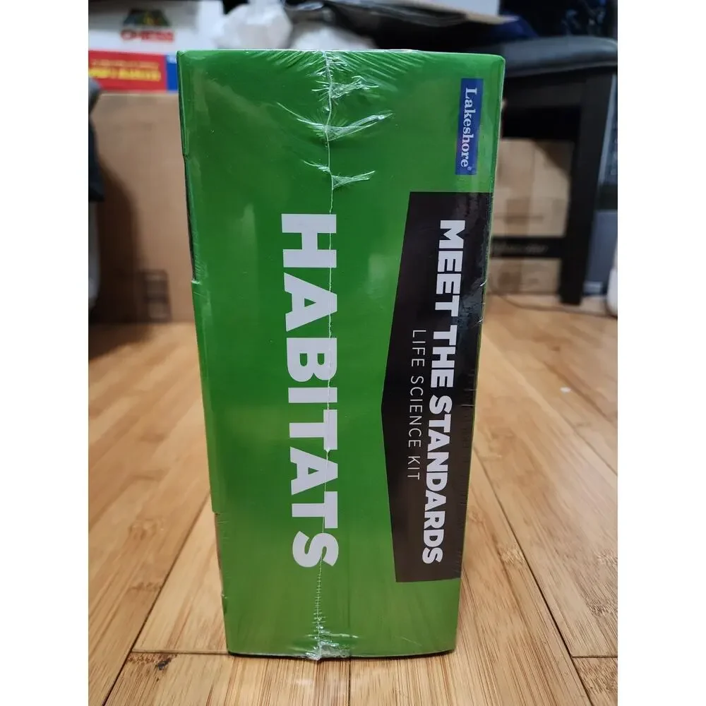 Lakeshore Meet The Standards - Habitats - 3rd Grade Life Science Kit NEW SEALED